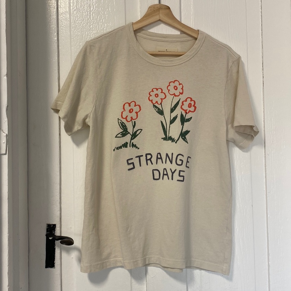 Imogene & willie strange days flowered tshirt sz small - Picture 2 of 7